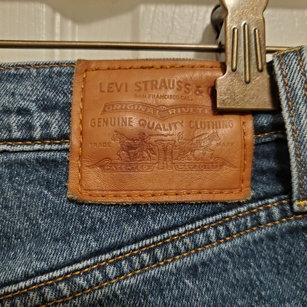 Levi's Classic Denim Jeans Ribcage Straight Ankle Size 26